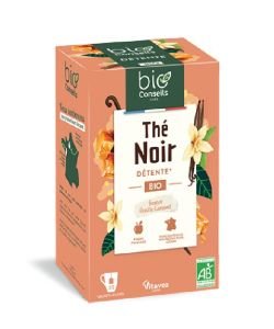 Thé noir Vanille Caramel Bio BIO, 20 sachets